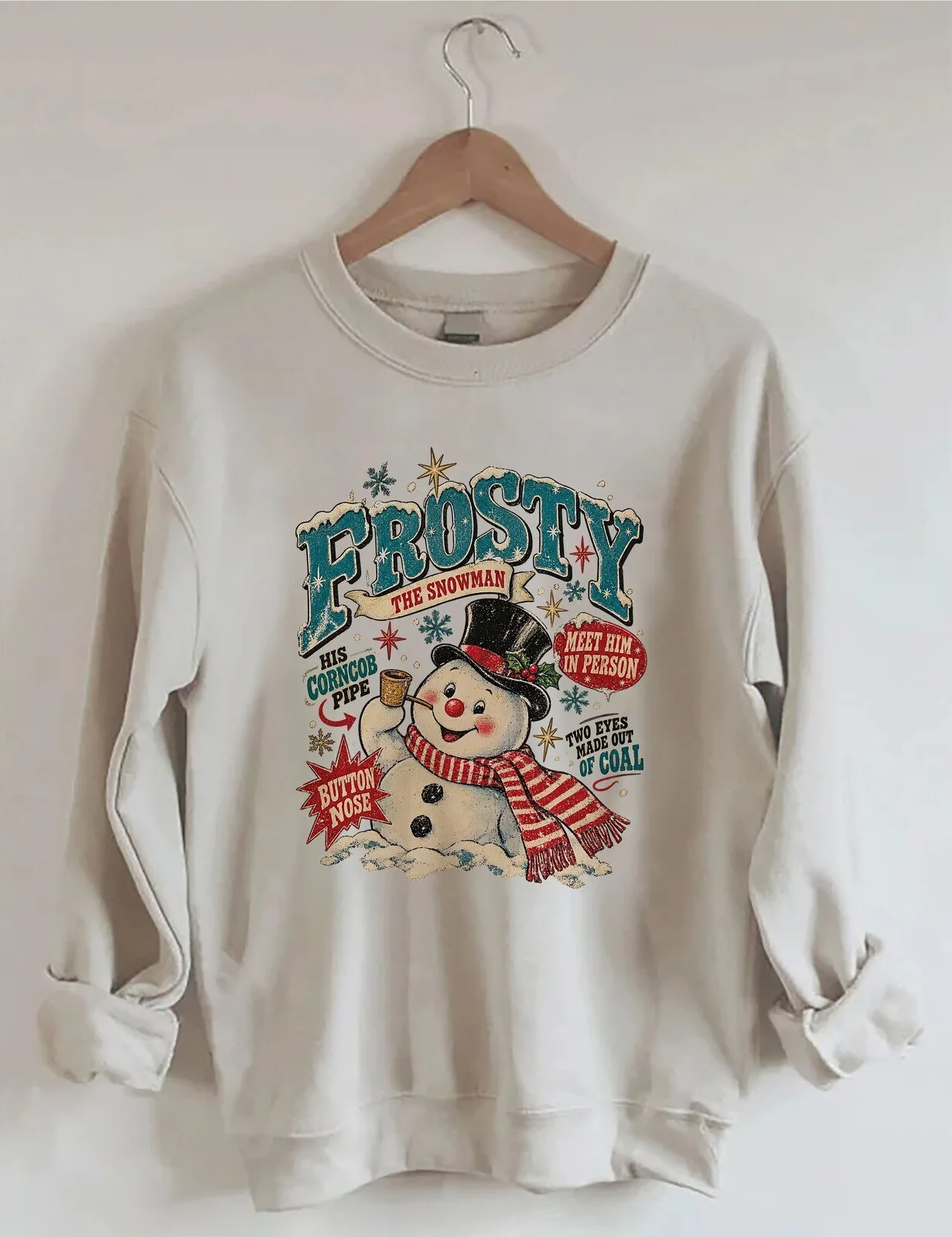 Frosty The Snowman Christmas Holiday Sweatshirt