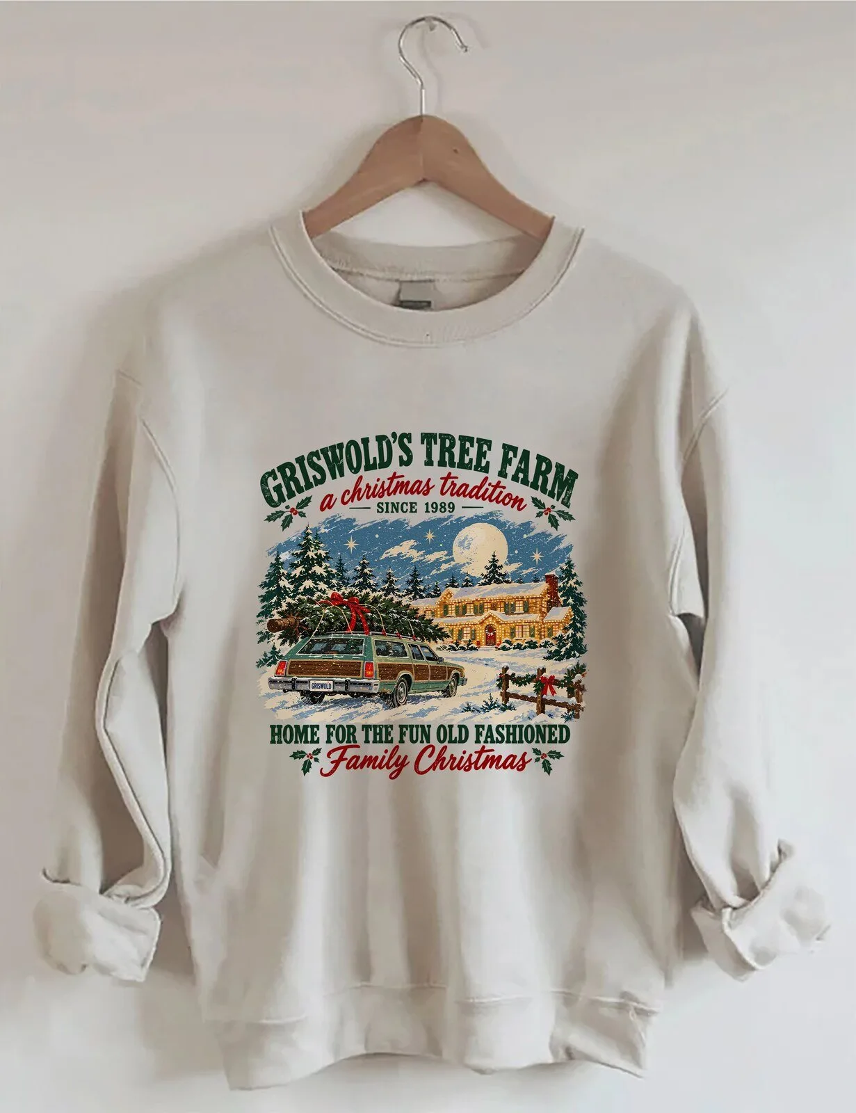 Griswold Family Christmas Tree Farm Holiday Crewneck Sweatshirt